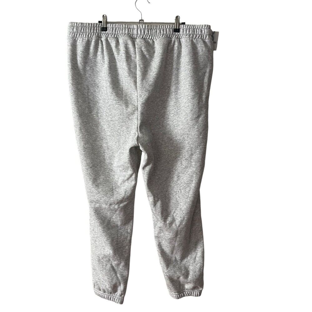 Fabletics Plus 1X Go To Sweatpants Light Heather Gray Pockets NWT Jogger - Picture 7 of 9